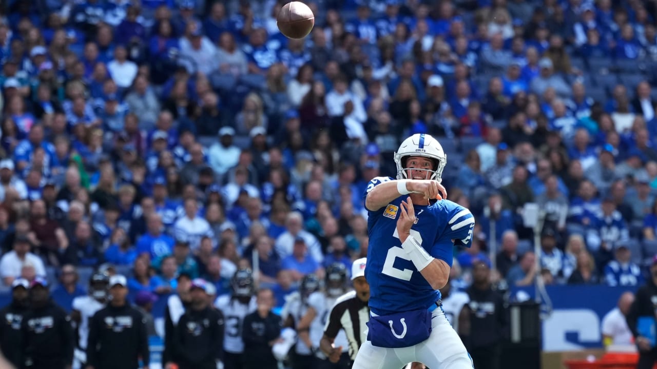 Indianapolis Colts quarterback Matt Ryan's best throws in 389yard game Week 6