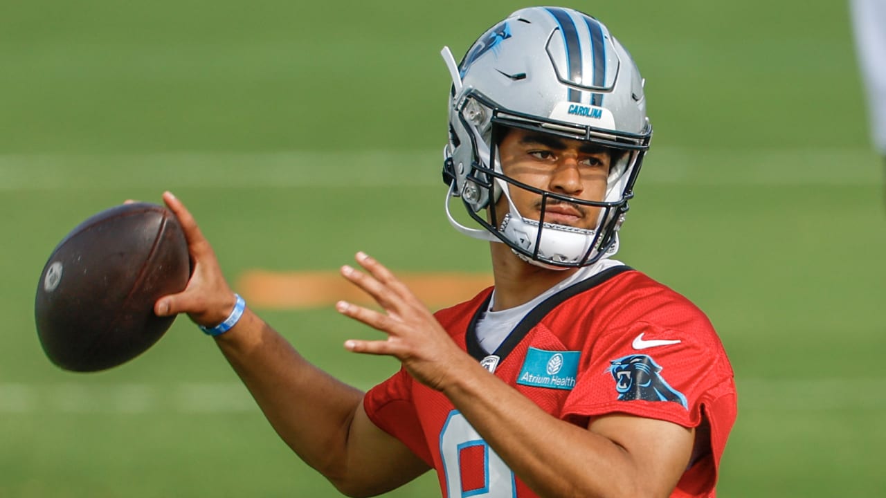 Reich: Panthers QB Bryce Young on track to play Sunday vs Vikings