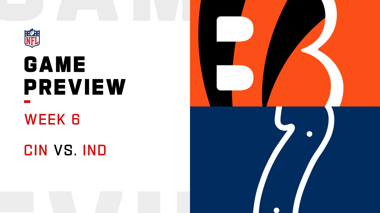 Cincinnati Bengals vs. Indianapolis Colts preview Week 6