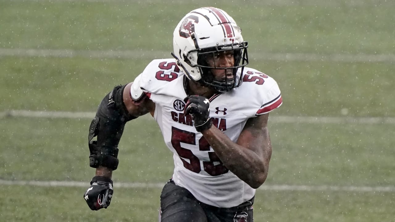 LA Rams select South Carolina LB Ernest Jones with 103rd pick