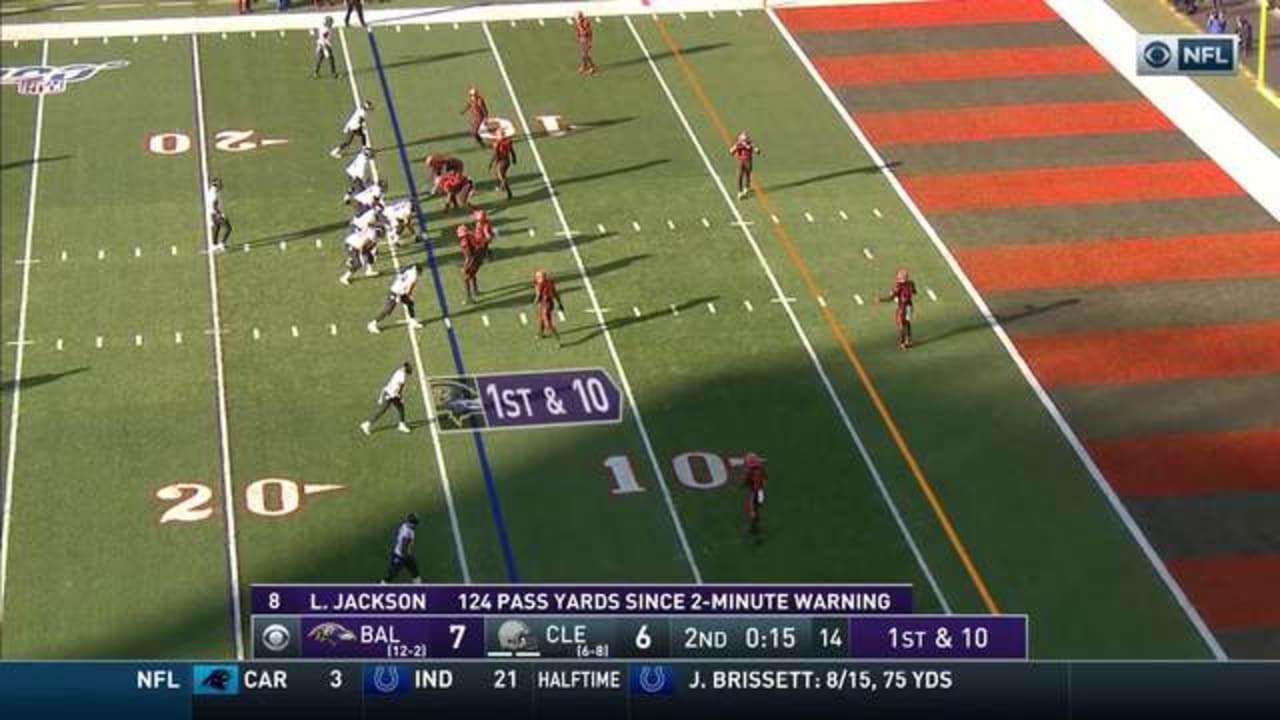 Can't-Miss Play: LaMARVELOUS Jackson lays up absurd TD off one leg