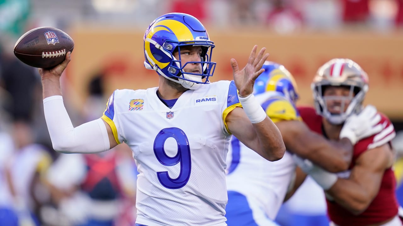 QB Matthew Stafford: Rams offense has 'a lot to clean up' following loss to  49ers