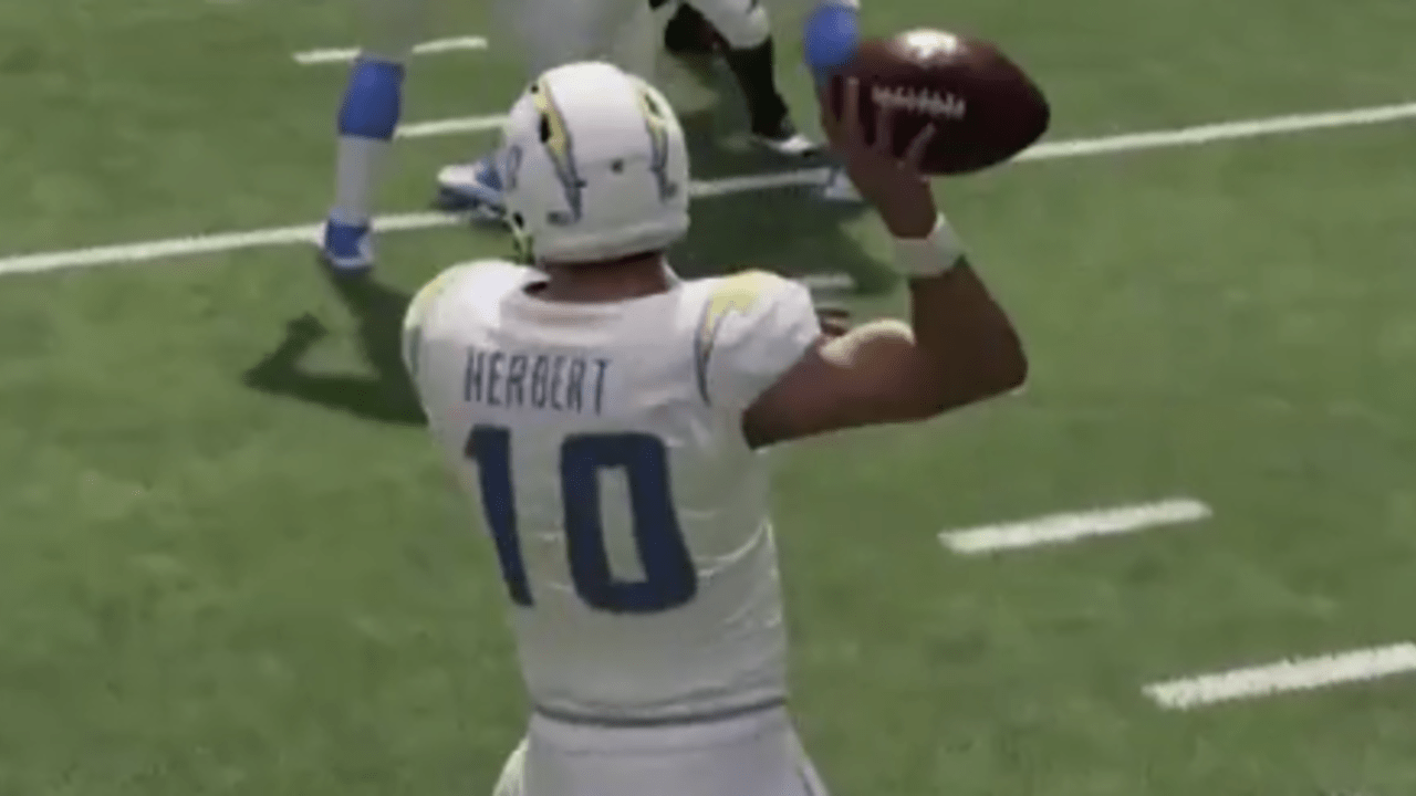 Madden NFL 21': First look at quarterback Justin Herbert on the Los Angeles  Chargers