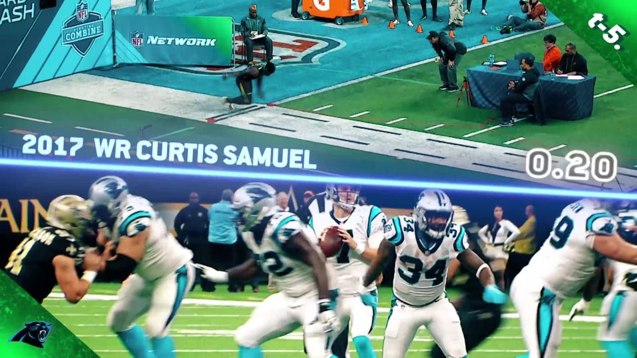 Top 5 fastest 40yard dashes among current NFL players