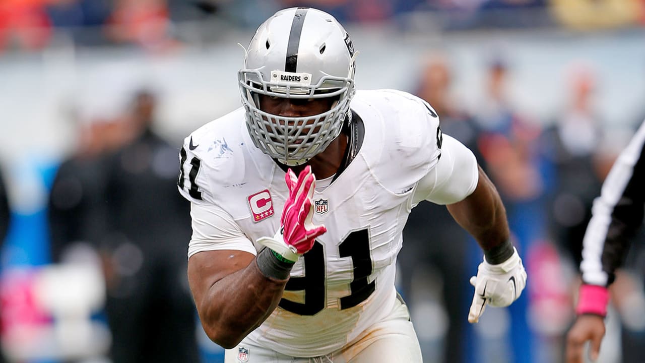 Justin Tuck saved the Oakland Raiders from losing their first win of 2014  to a premature celebration