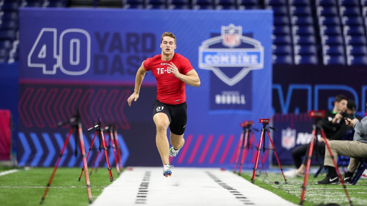 Clemson Tigers tight end Davis Allen runs official 4.84second 40yard