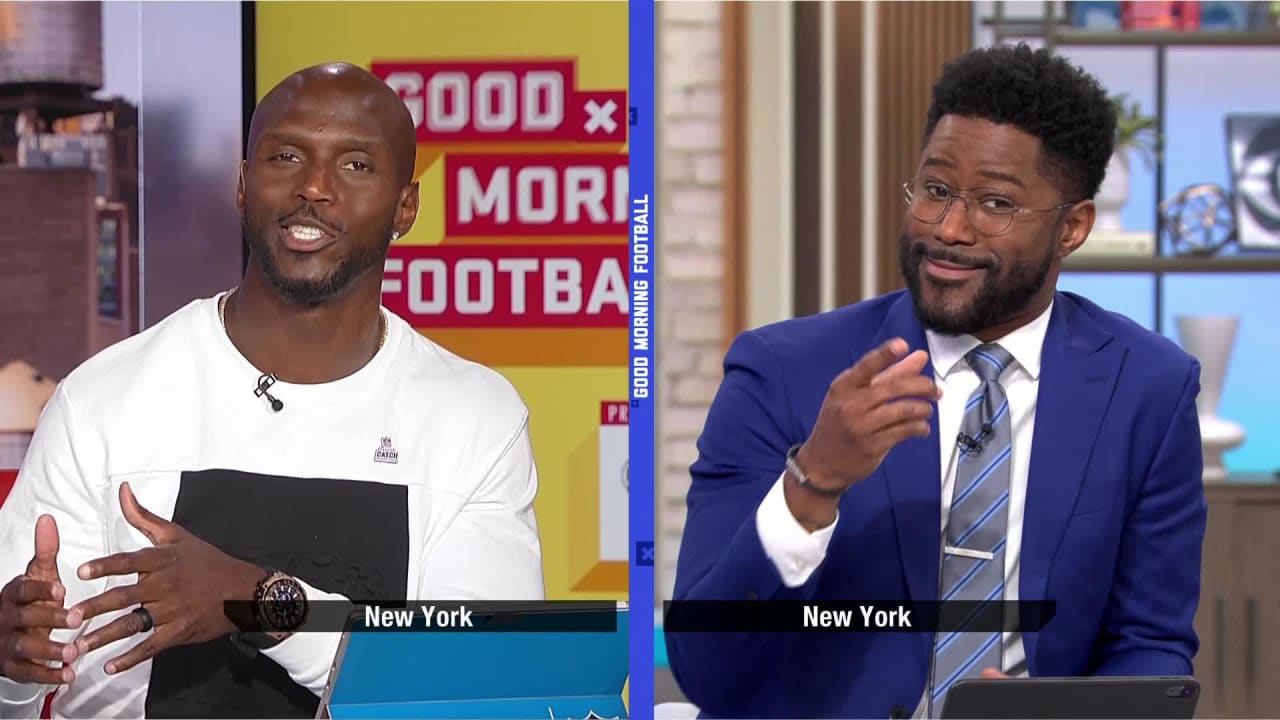 CBS Mornings' host Nate Burleson reveals his favorite toe drag swag from  Week 15