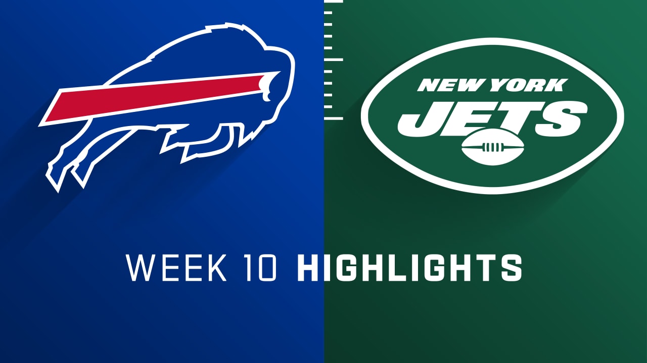 Buffalo Bills vs. New York Jets highlights Week 10