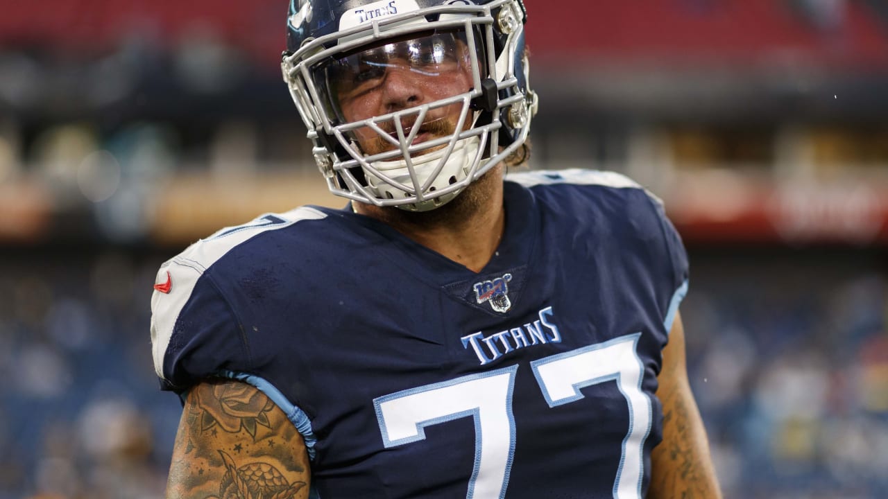 Tennessee Titans Road Game Jersey - Taylor Lewan