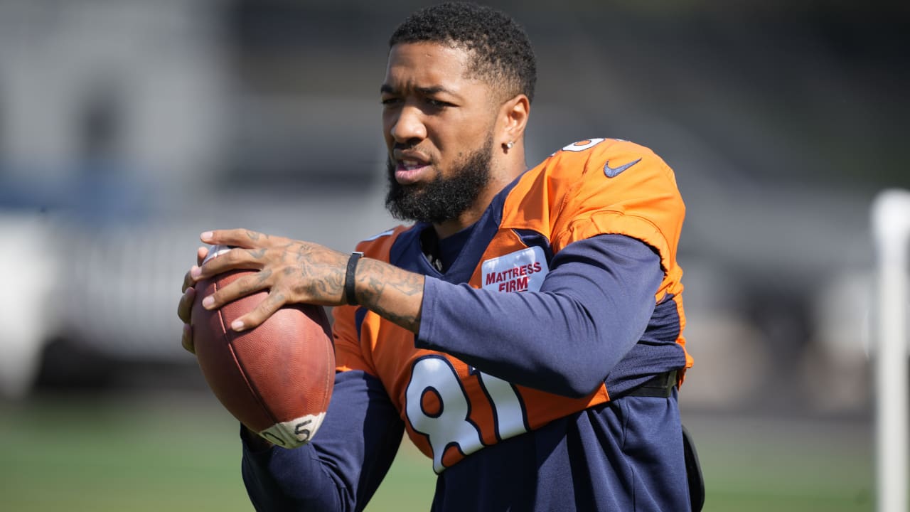 Broncos' Tim Patrick suffers torn ACL in training camp: report