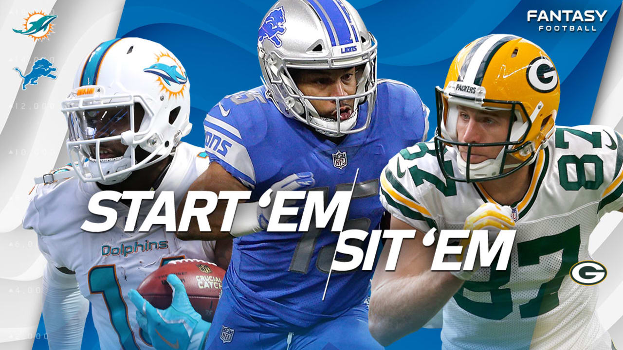 Start 'Em, Sit 'Em Week 10 Wide receivers