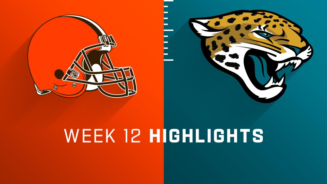 Cleveland Browns vs. Jacksonville Jaguars highlights Week 12