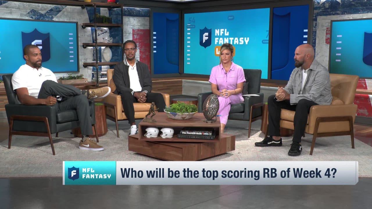 Top-scoring running back predictions for Week 4