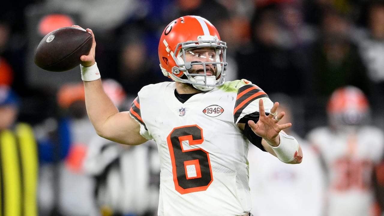 Cleveland Browns quarterback Baker Mayfield on Covid-19 reserve