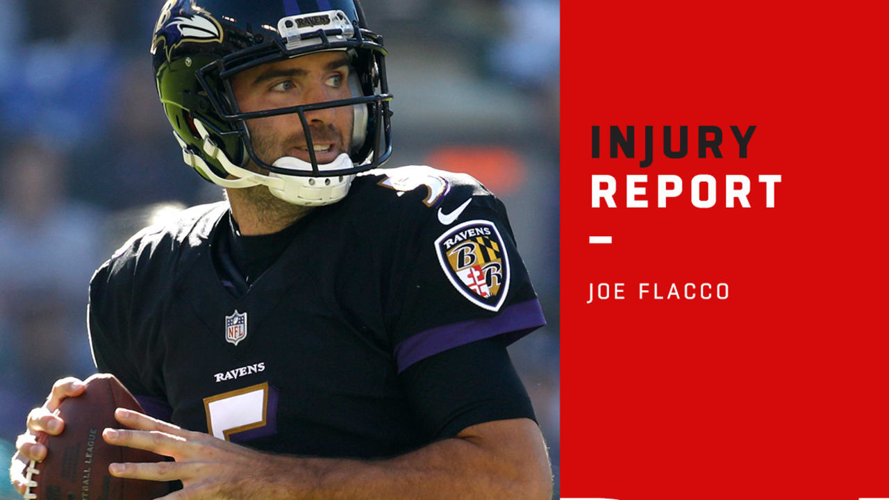 joe flacco red practice jersey