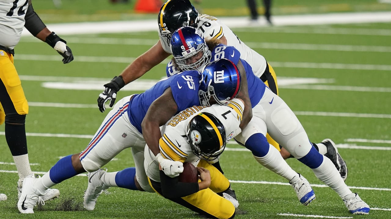 Defense, Snell, Big Ben carry Steelers over Giants, 26-16