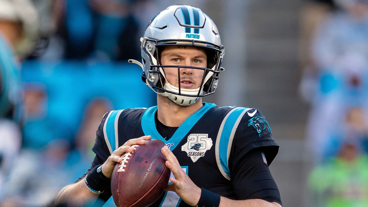 Panthers Kyle Allen not worried about Cam Newton's return