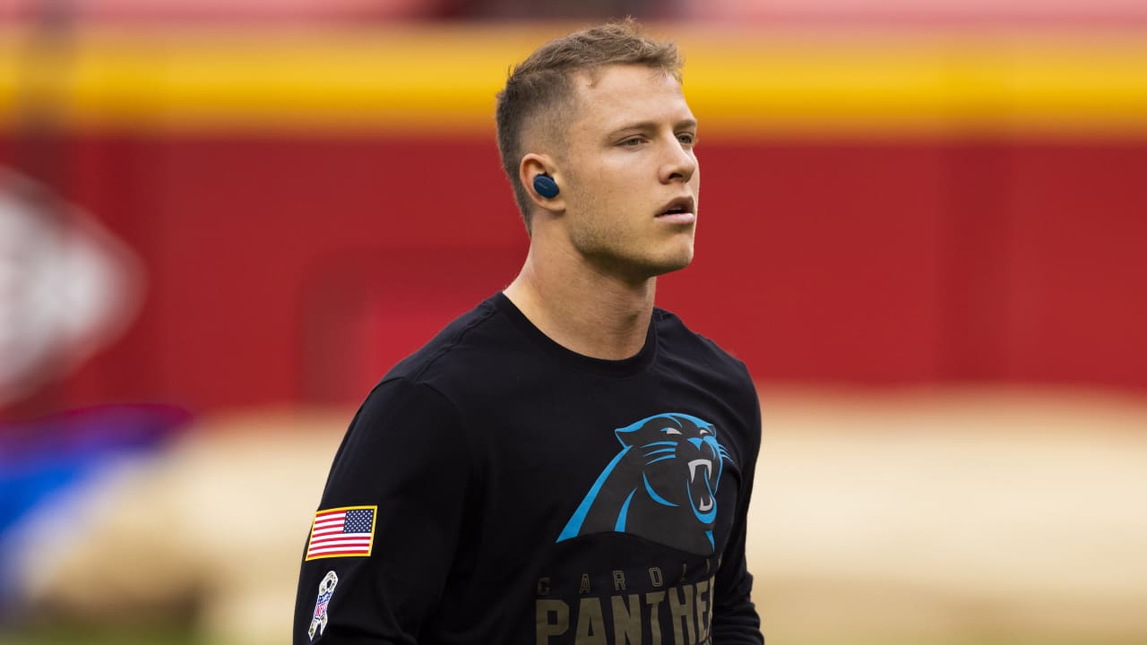 Panthers coach Matt Rhule: RB Christian McCaffrey to miss 'a few weeks' 