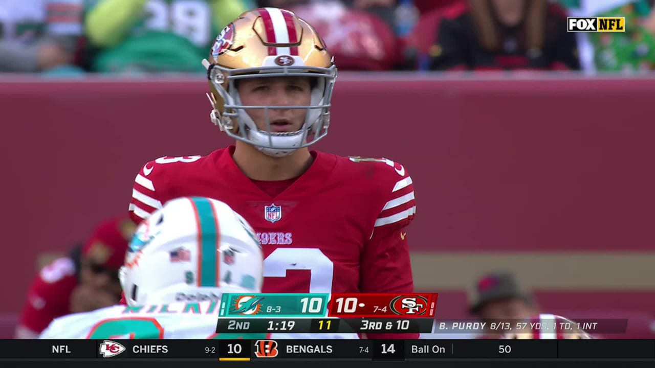 Brock Purdy and George Kittle combine for second 49ers TD pass