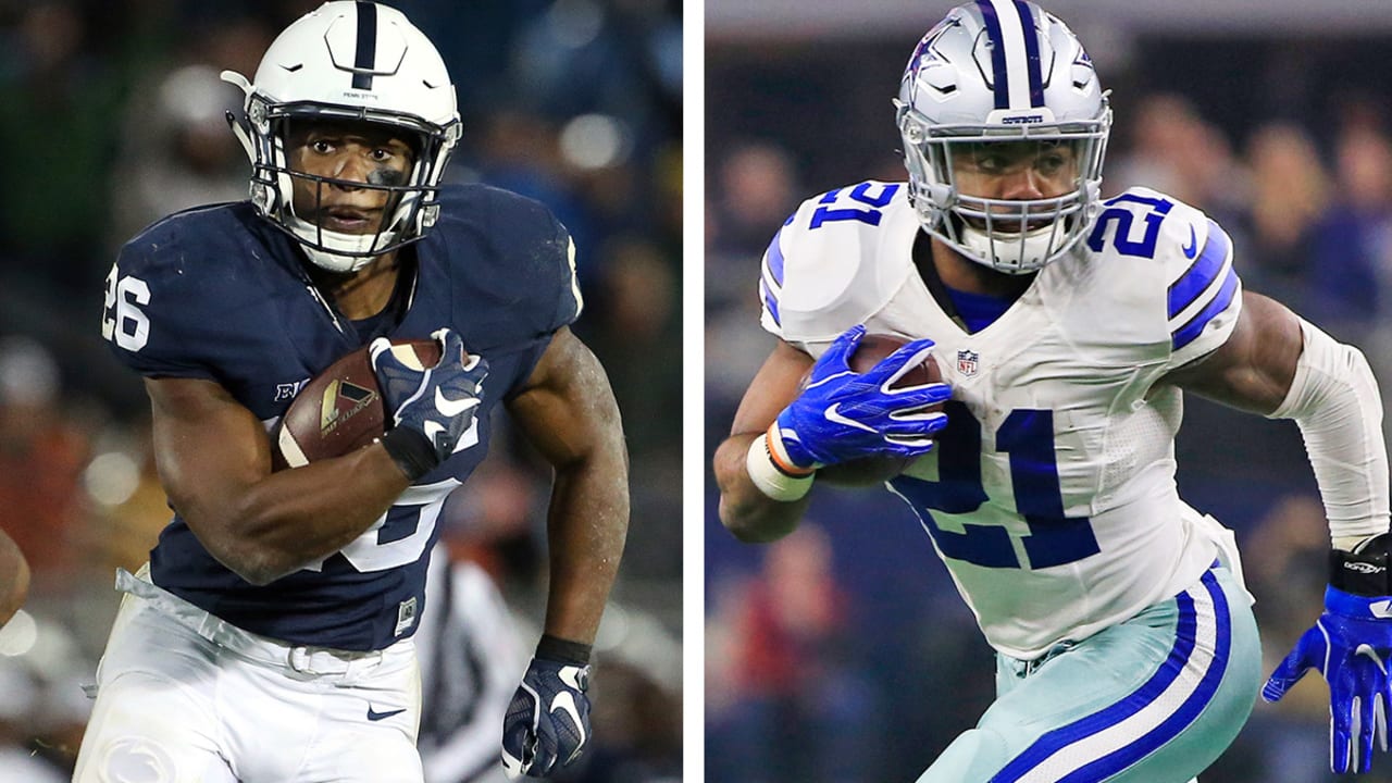 Why Saquon Barkley falls a hair behind Ezekiel Elliott as the more  impressive RB entering the NFL