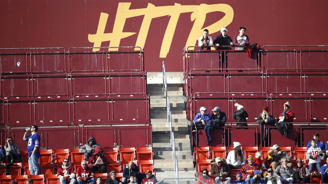 Washington Football Team won't have fans in stands at FedEx Field