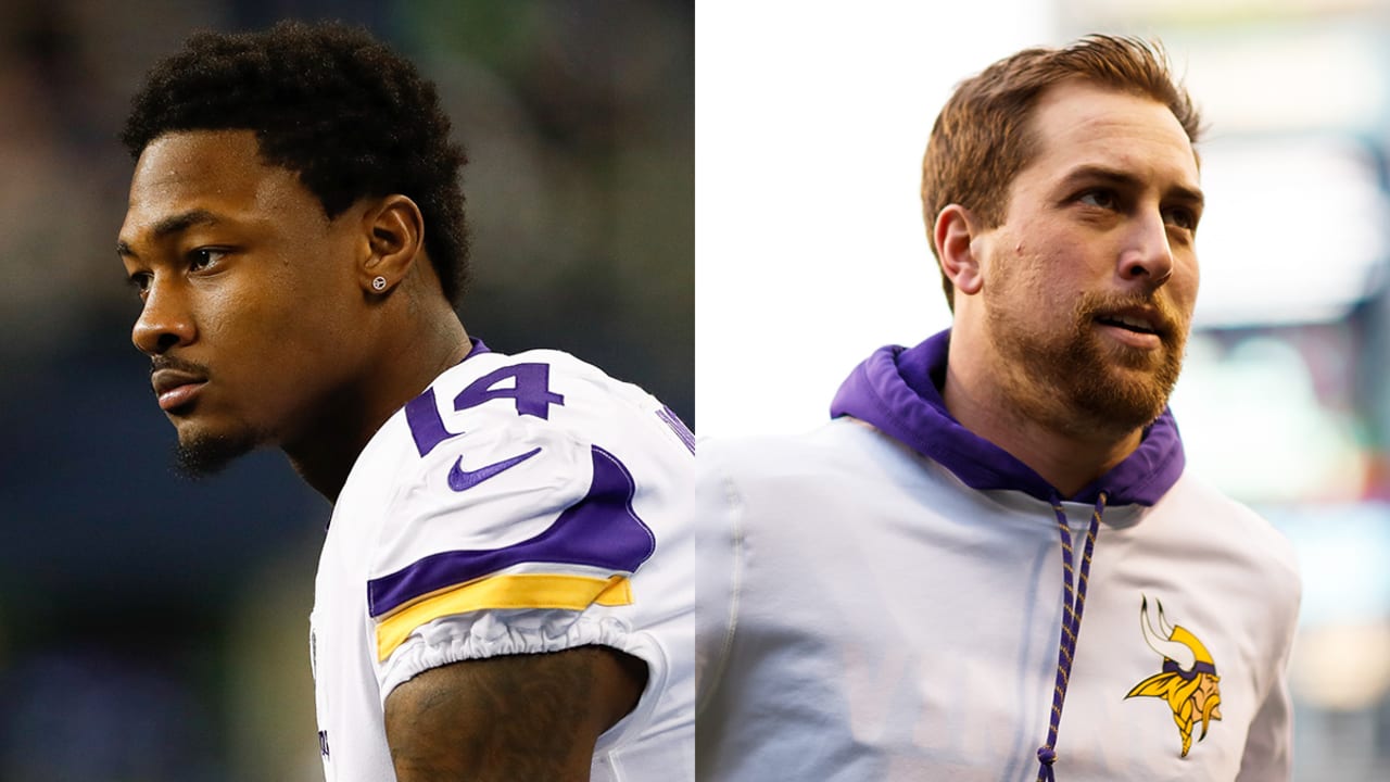 Vikings' Stefon Diggs misses practice; Adam Thielen suffers injury