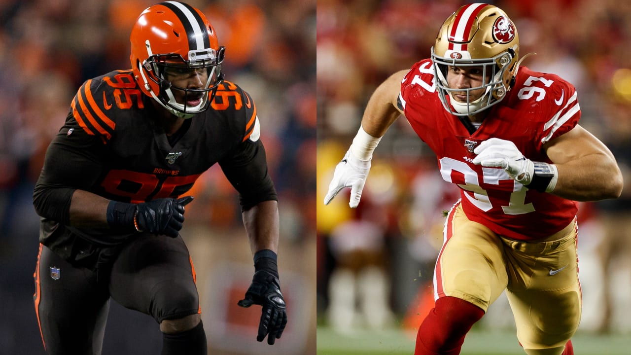 Myles Garrett, Nick Bosa among NFL's top 10 disruptors of 2019