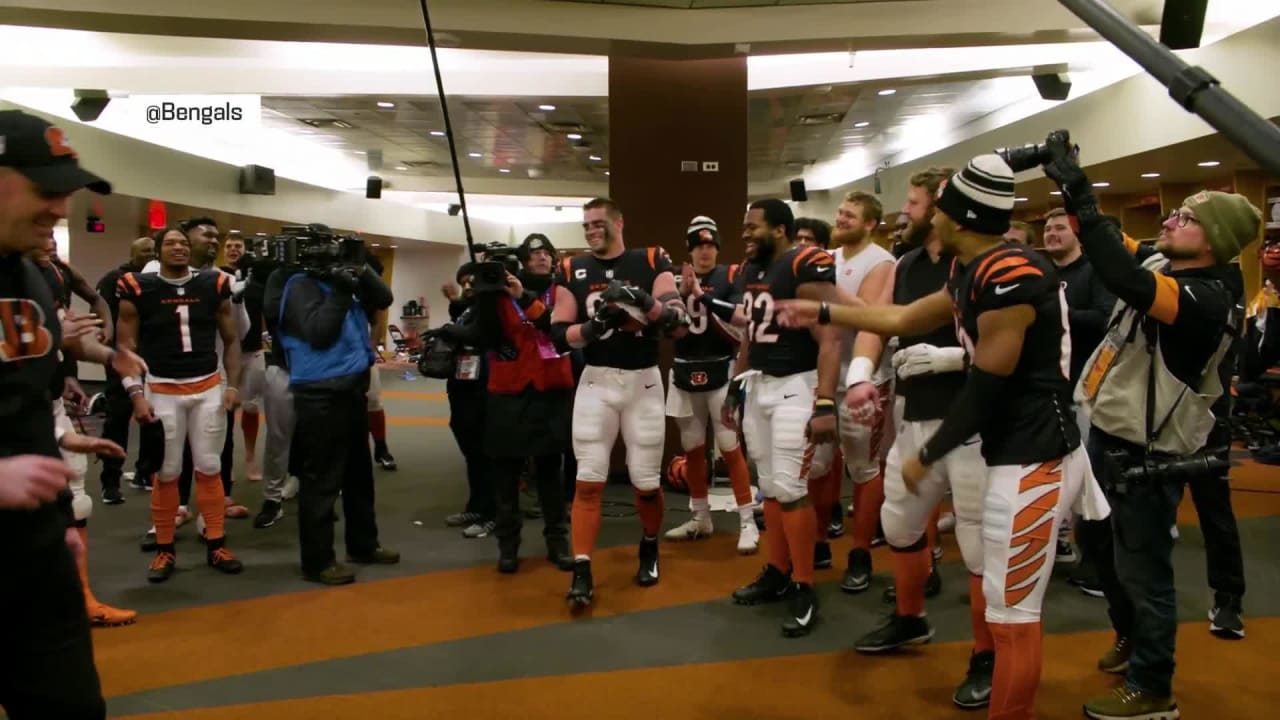 Cincinnati Bengals head coach Zac Taylor's locker room speech