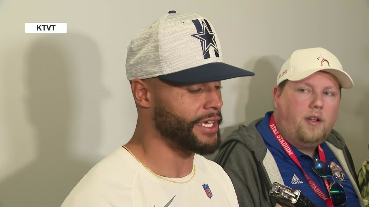 Dallas Cowboys quarterback Dak Prescott, defensive end Demarcus