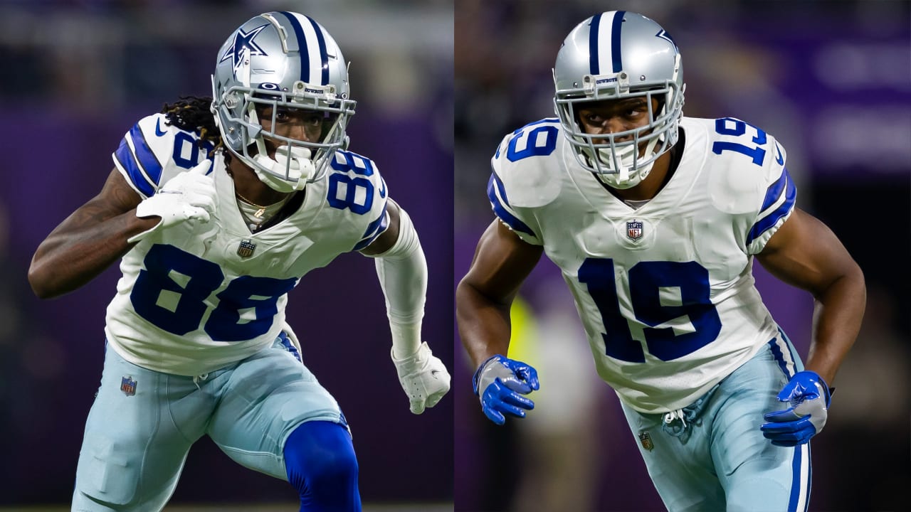 Cowboys WRs CeeDee Lamb (ankle), Amari Cooper (hamstring) active