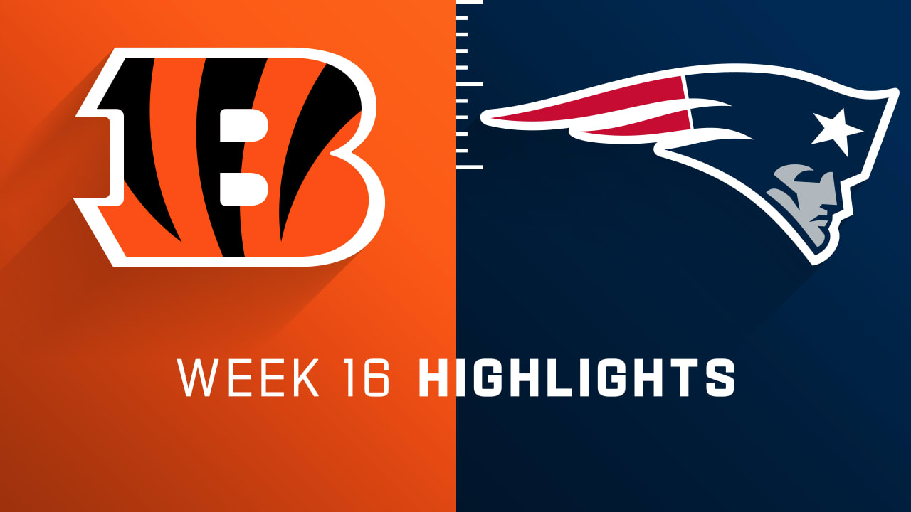 Bengals vs. Patriots live stream, time, viewing info for Week 16