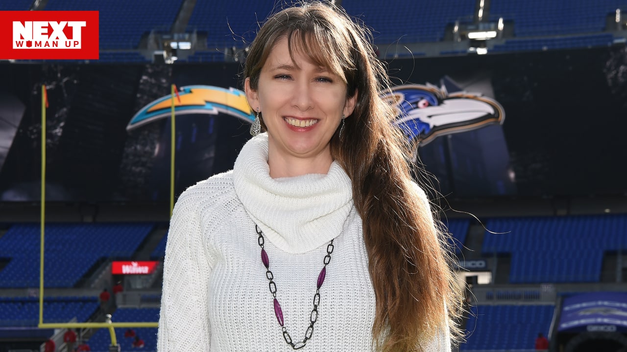 Next Woman Up: Megan McLaughlin, Director of Football Information for the  Baltimore Ravens