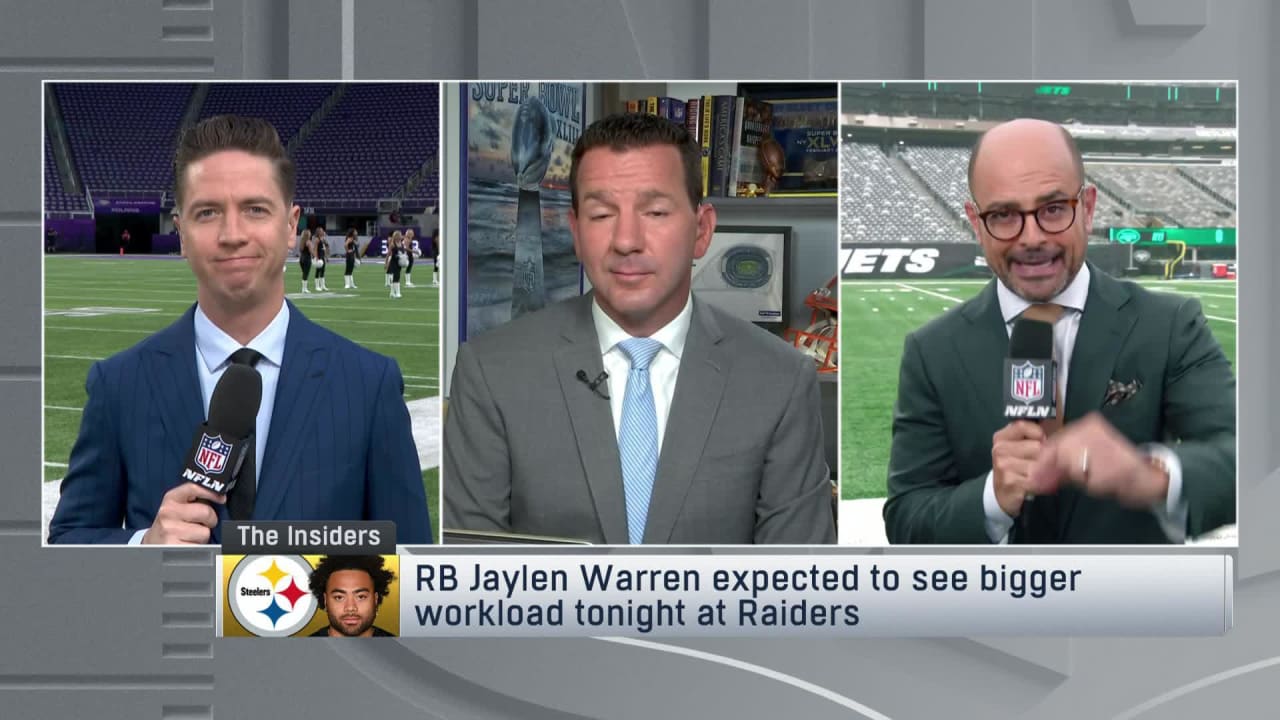 Steelers RB Jaylen Warren to see more opportunities vs Raiders