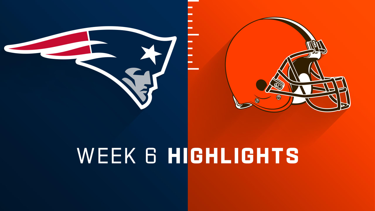 New England Patriots vs. Cleveland Browns highlights