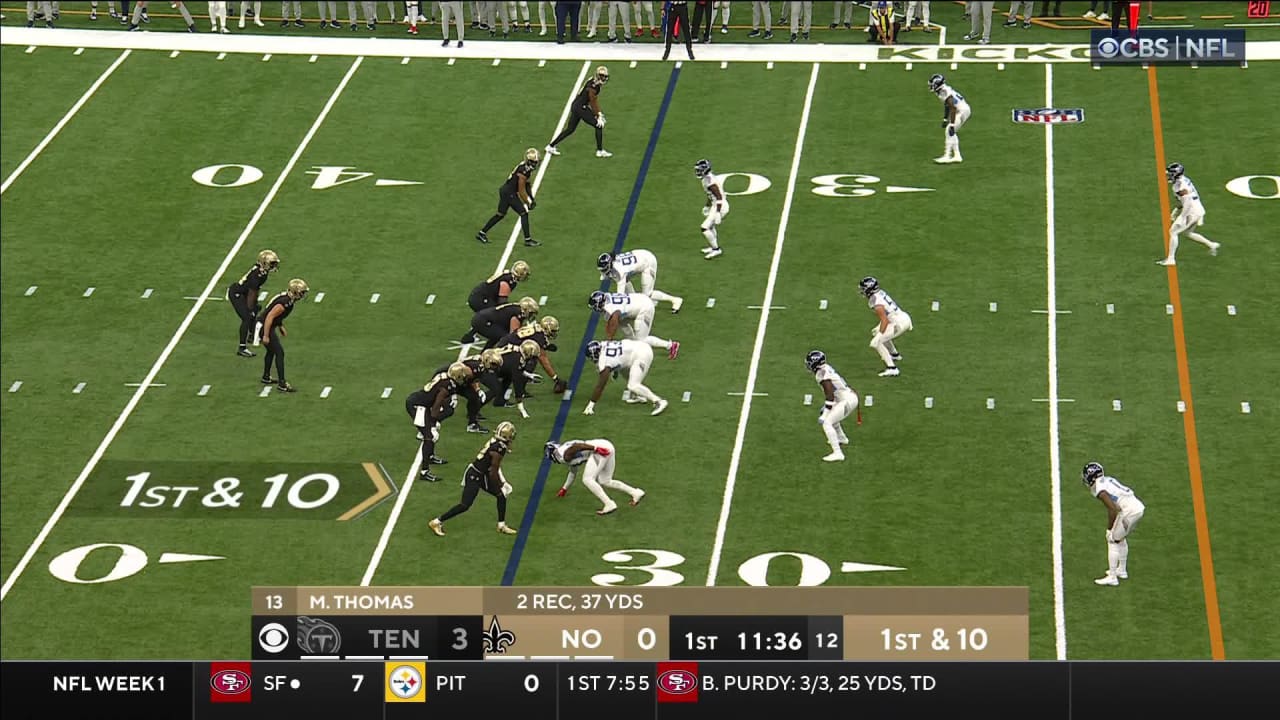 Can't-Miss Play: New Orleans Saints wide receiver Rashid Shaheed's first  NFL touch goes for 44-yard TD