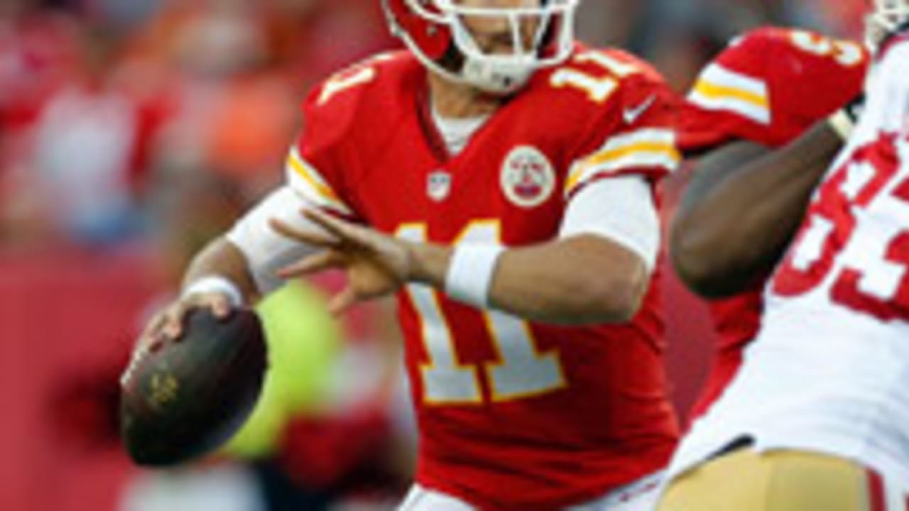 No, the Chiefs haven't hired Alex Smith as quarterback coach