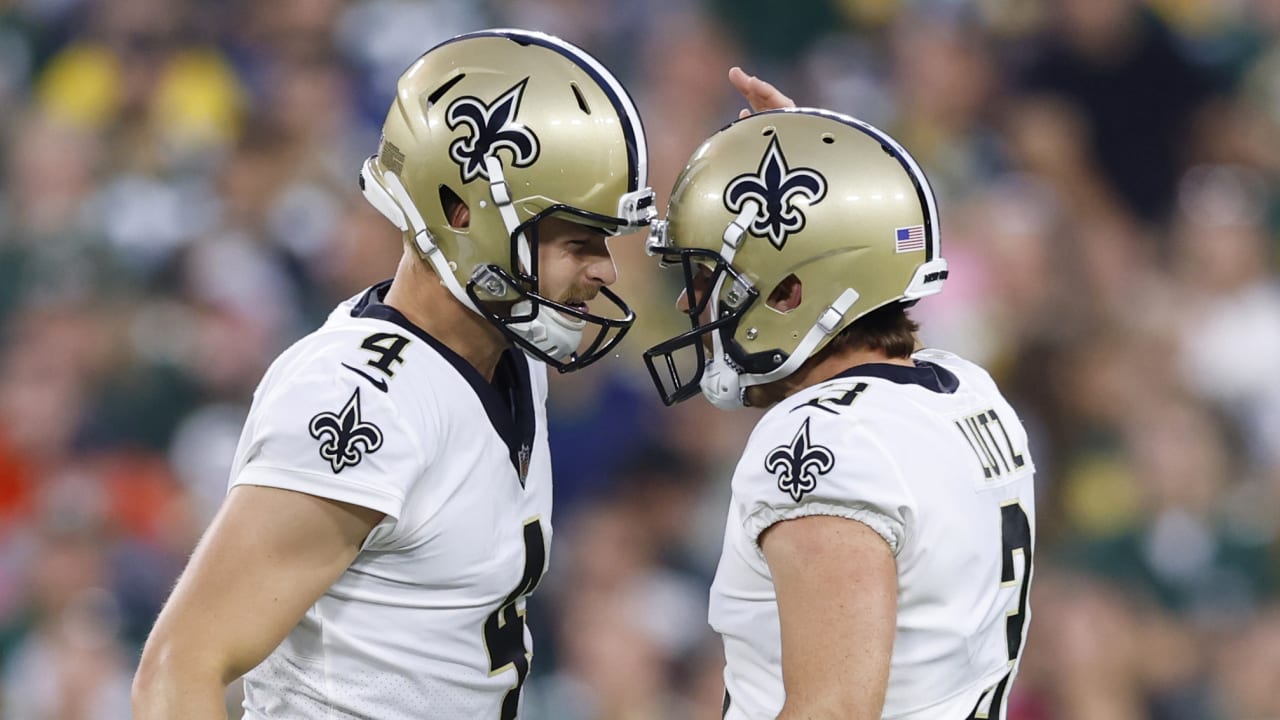 New Orleans Saints' punter Blake Gillikin unleashes 81-yard punt