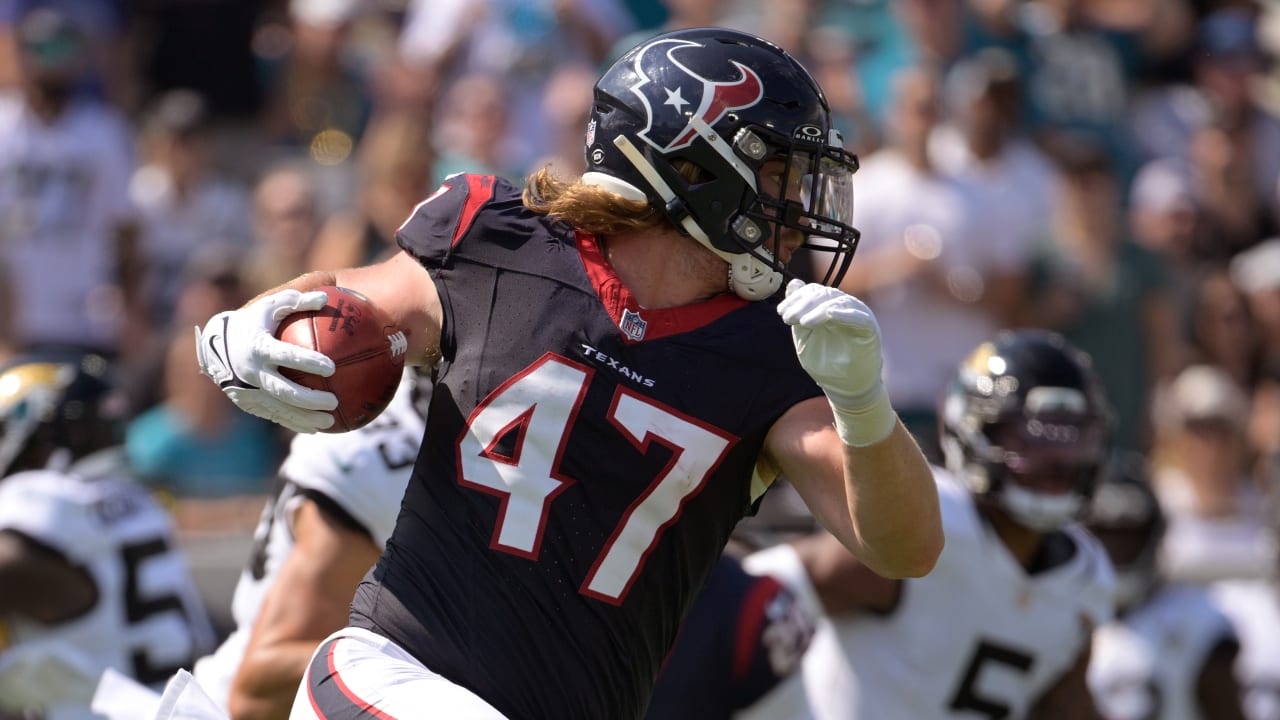 Texans fullback Andrew Beck UNREAL kickoff return TD 