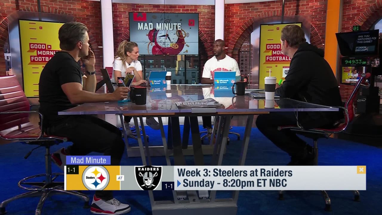 WATCH: The Match Up - Steelers at Raiders