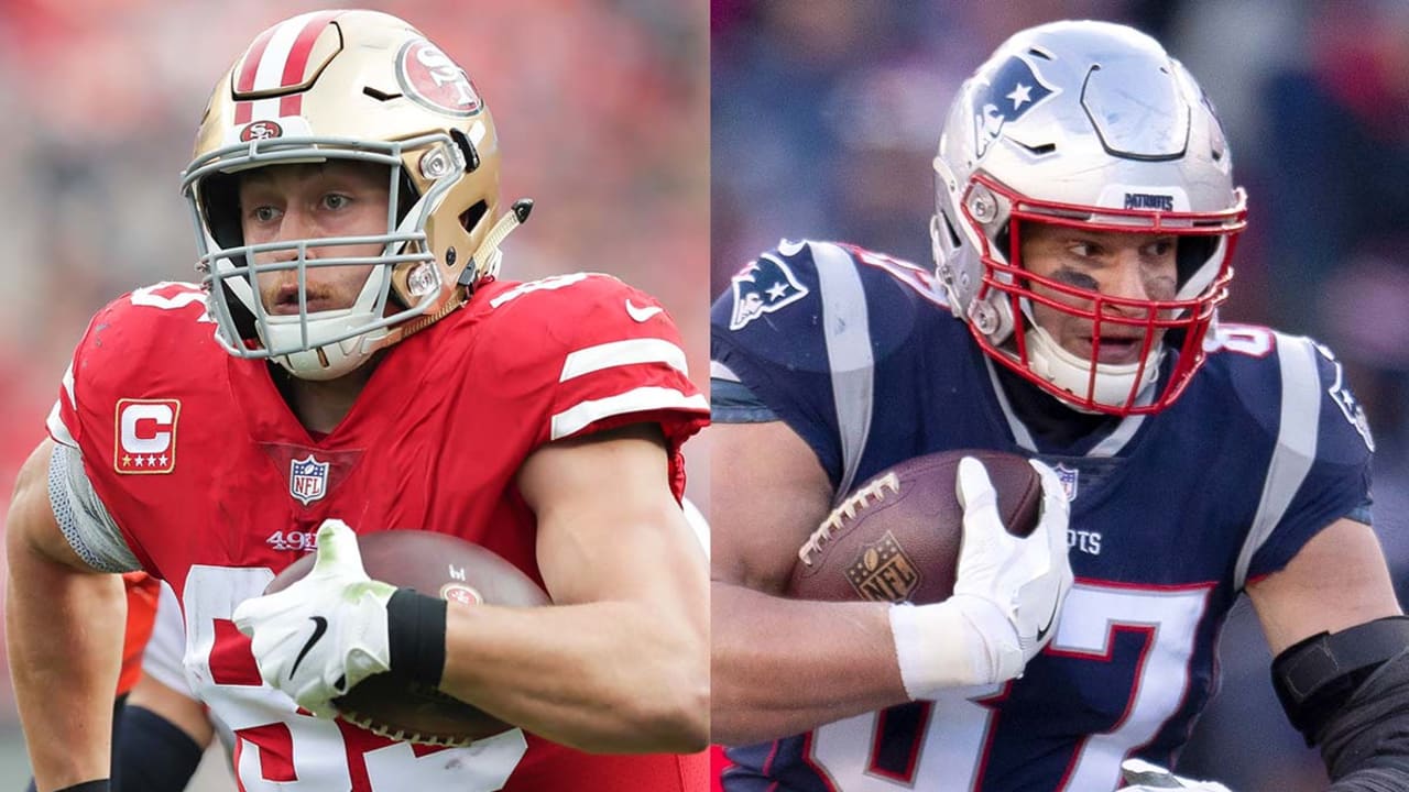 San Francisco 49ers: Comparing George Kittle and Rob Gronkowski's