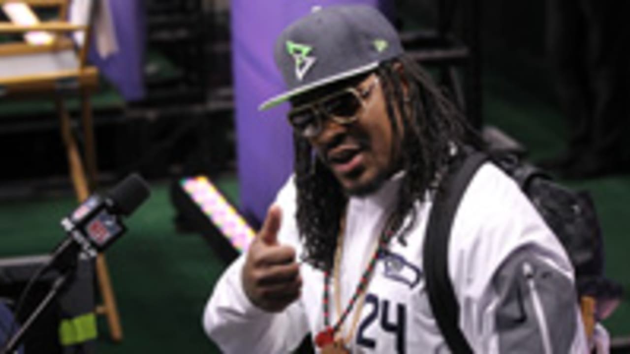 Marshawn Lynch I M Just Here So I Won T Get Fined