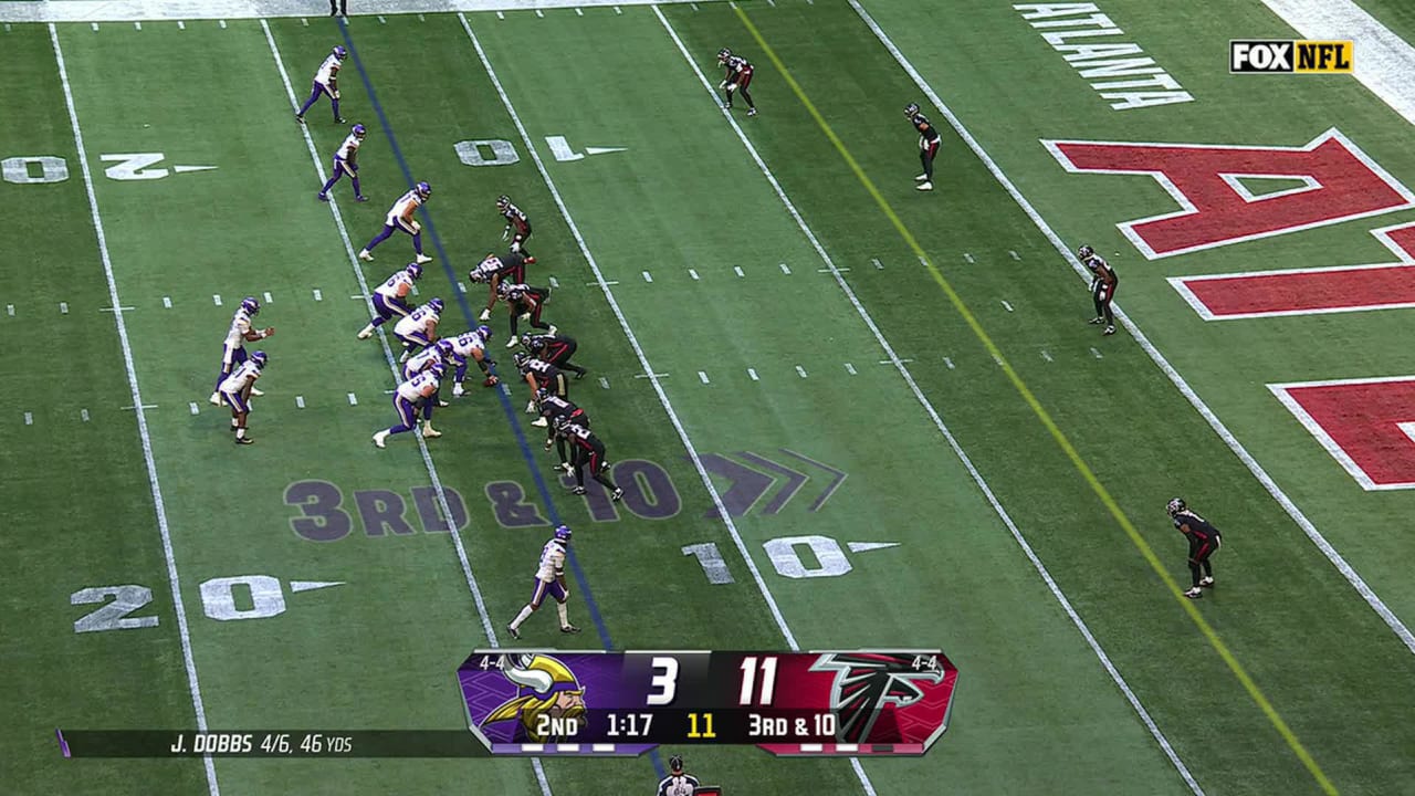Can't-Miss Play: Minnesota Vikings quarterback Joshua Dobbs covers ...