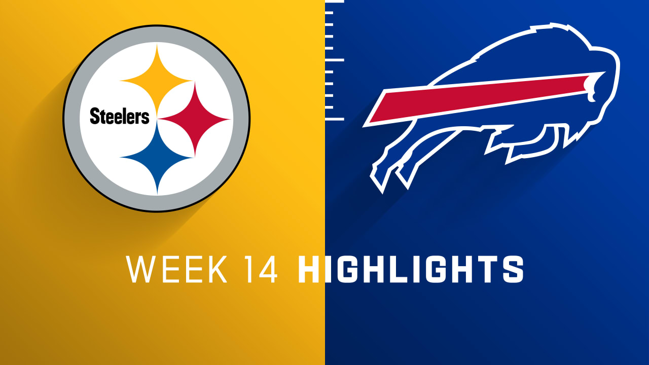 Pittsburgh Steelers vs. Buffalo Bills highlights Week 14
