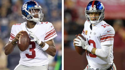 SportsCenter on X: Breaking: Eli Manning has been benched. Geno Smith will  start for the Giants against the Raiders.  / X