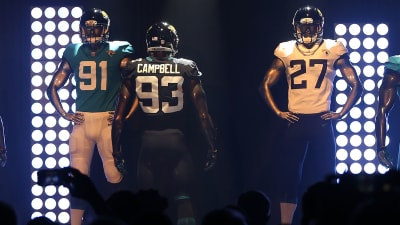 Jacksonville Jaguars' new uniforms ditch two-tone helmet