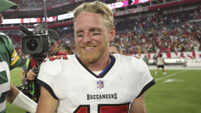 Cole Beasley flies into your television screen after camera