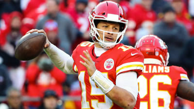 January 27, 2019: AFC quarterback Patrick Mahomes (15), of the Kansas City  Chiefs, during the NFL Pro Bowl football game between the AFC and the NFC  at Camping World Stadium in Orlando