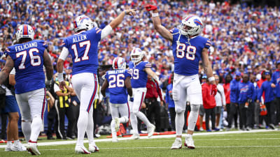 Bills TE Dawson Knox becoming Josh Allen's favorite target in red zone: 'I  have supreme trust in this guy'