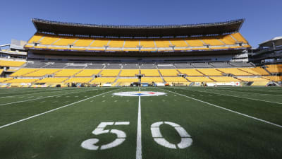 Preparing Heinz Field for Training Camp