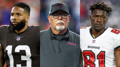 Arians says Bucs won't target Odell Beckham: 'We've already got AB, we  don't need OBJ. Too many letters'